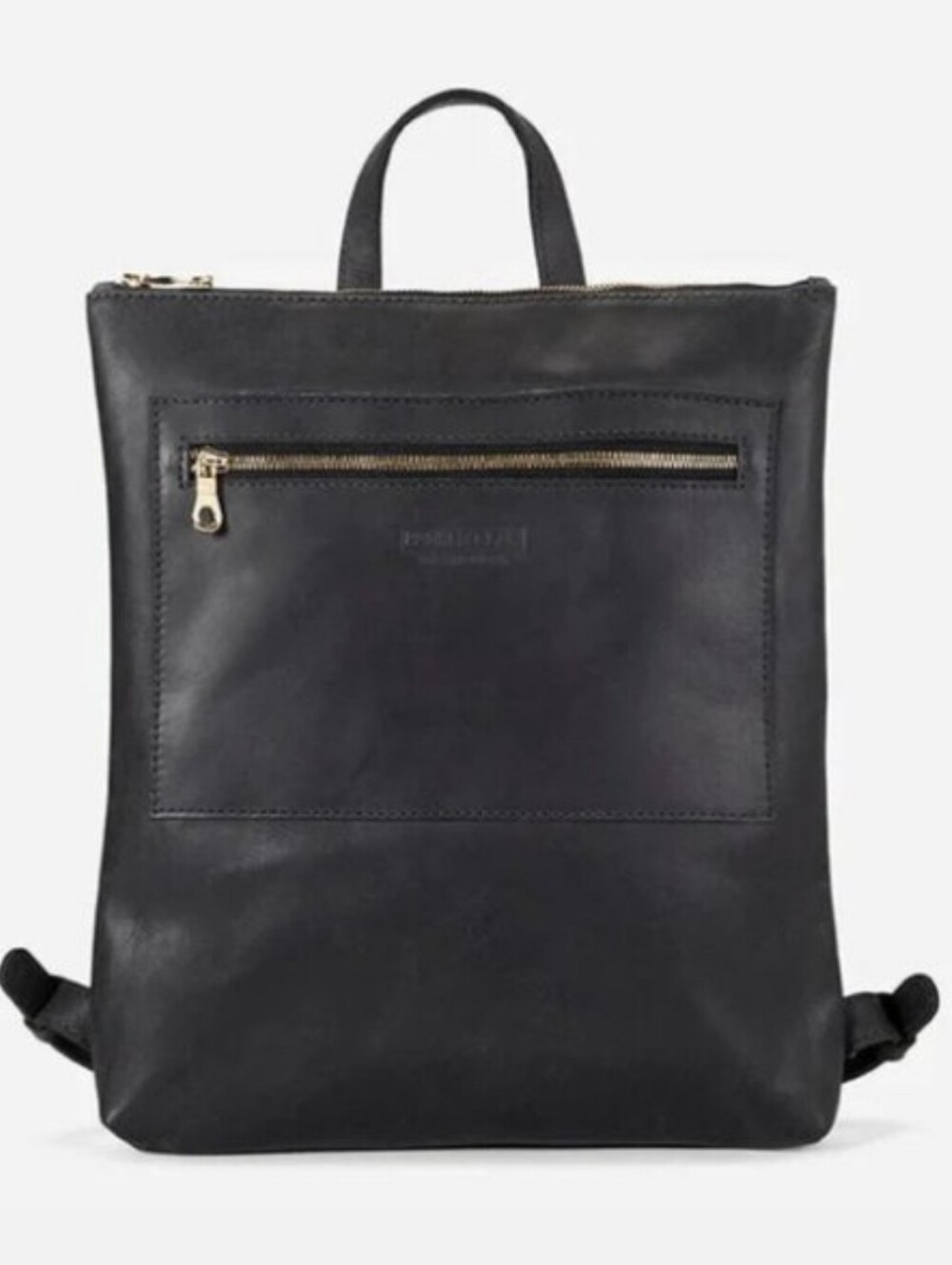 Parker Clay Miramar Full-Grain
Leather Backpack - Black, Handcrafted in Ethiopia